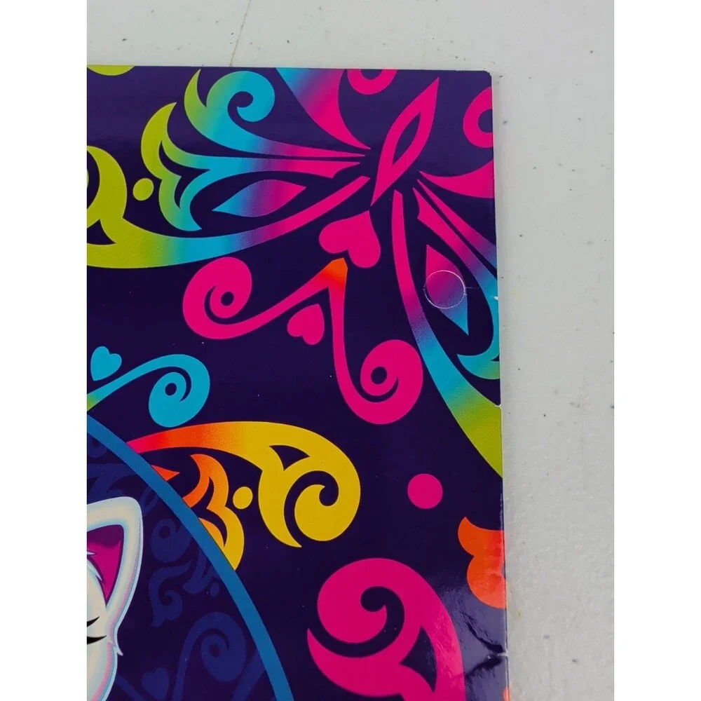 Lisa Frank Vintage Unpunched Roxie & Rollie  2 Pocket Paper Folder Y2k